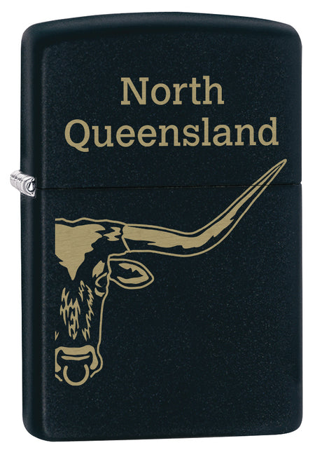 Zippo Longhorn Black Matte - 98911