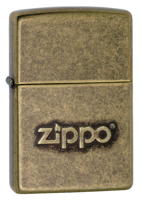 Zippo Antique Brass Stamped Zippo - 98994