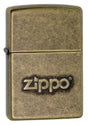 Zippo Antique Brass Stamped Zippo - 98994