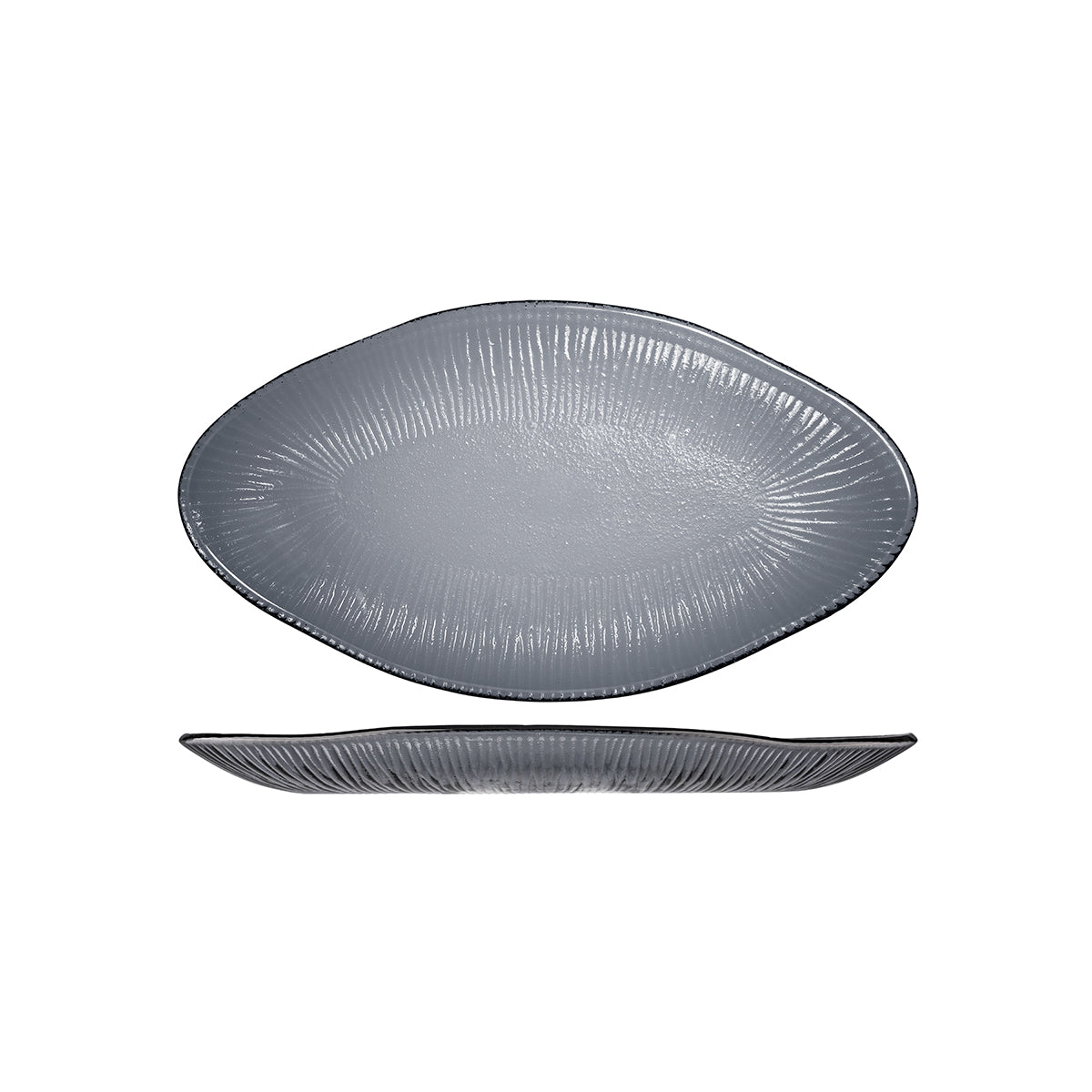 Glass Bamboo Plate-295X162Mm