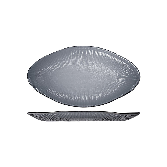 Glass Bamboo Plate-295X162Mm