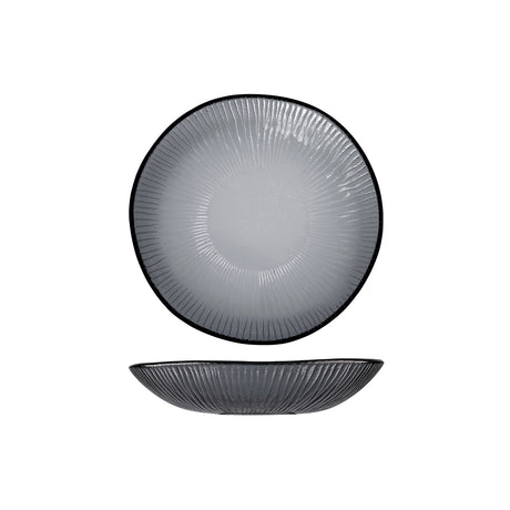 Glass Bamboo Bowl-215Mm