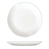 White Organic Coupe Plate -164mm (Sets of 12)