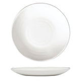 White Organic Coupe Plate -164mm (Sets of 12)