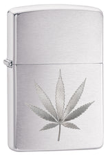 Zippo Brushed Chrome Leaf - 99185
