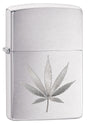 Zippo Brushed Chrome Leaf - 99185