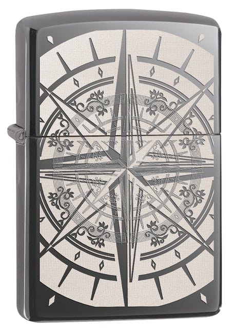 Zippo 8 points Black Ice Laser/Auto Engrave - 99203