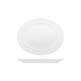 Churchill Buckingham Oval Wide Rim Plate-254Mm (Set of 12)