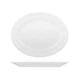 Churchill Buckingham Oval Wide Rim Plate-254Mm (Set of 12)