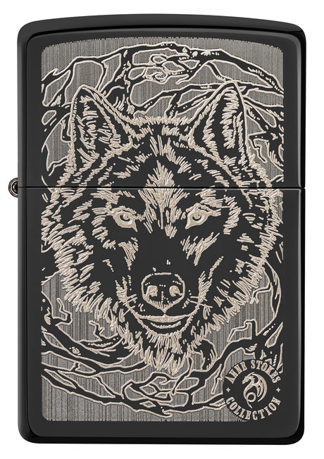 Zippo Anne Stokes Wolf Design - 99443
