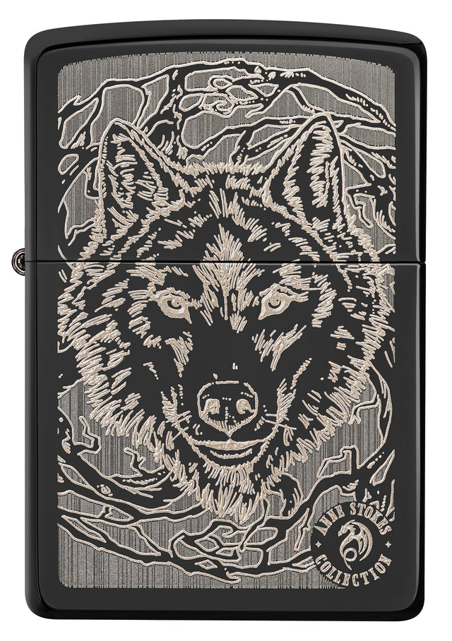 Zippo Anne Stokes Wolf Design - 99443