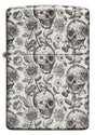 Zippo Skeleton Design Glow in the Dark - 99458