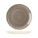 Churchill Stonecast Coupe Plate -165mm (Set of 12)
