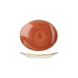 Churchill Stonecast Oval Coupe Plate -182mm (Set of 12)