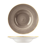 Churchill Stonecast Wide Rim Bowl-240mm (Set of 12)