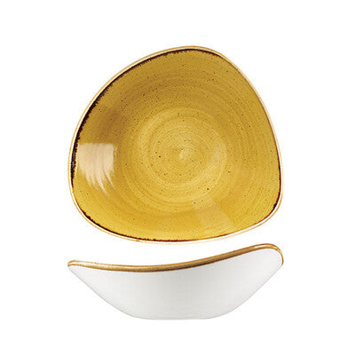 Churchill Stonecast Triangular Bowl-153mm - 260ml (Set of 12) (Set of 12)