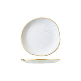 Stonecast Trace Organic Round Plate -186mm (Set of 12) (Set of 12)