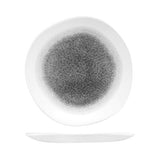 Stonecast Trace Organic Round Plate -186mm (Set of 12) (Set of 12)