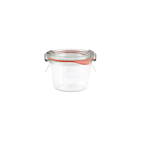 Complete Weck Glass Jar W/Lid & Seal 80Ml 60x55mm (080) (Sold in sets of 24)