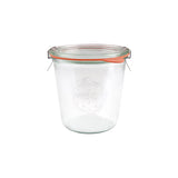 Complete Weck Glass Jar W/Lid & Seal 580Ml 100x107mm (742)