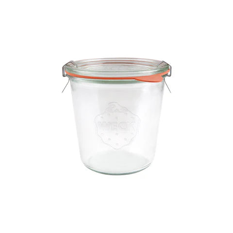 Complete Weck Glass Jars (Sold in sets of 6)