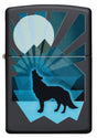 Zippo Wolf and Moon Design - 99864