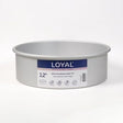 CT4R12 - LOYAL Elite Anodised Cake Tin Deep Round (12")