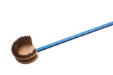 Euroquip Azzurra Round Brass Bristle Pizza Oven Brush