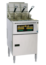 Anets AGP75C Platinum Series Gas Fryer with Computer Control 31-39 Liters Tube Fryer Deep Fryers