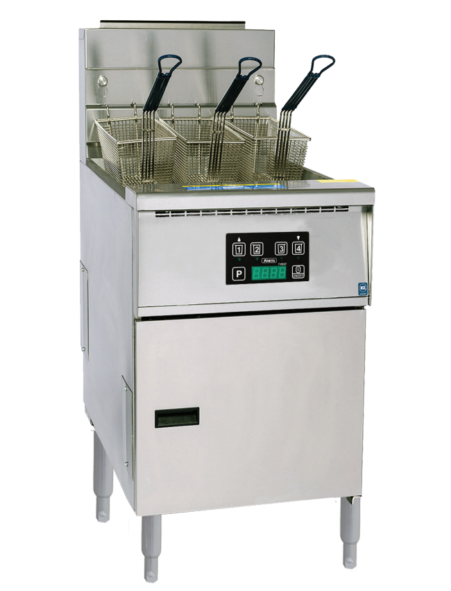 Anets AGP75D Platinum Series Gas Fryer with Digital Control 31-39 Liters Tube Fryer Deep Fryers