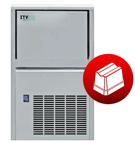 Skope ALFA NDP20 A | Self-Contained | Ice Maker | Ice Cube Maker | Ice Maker with Integral Bin