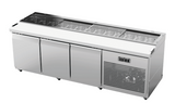 Airex AXR.SW.2450 3 Door Solid Door 100MM Deep Pans Sandwich Preparation Bench
