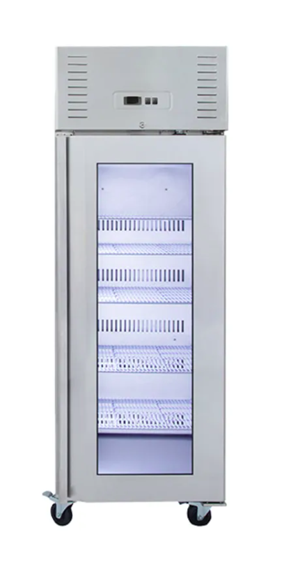 Airex AXR.URGN.1G Single Door 369L Glass Door Upright Fridge