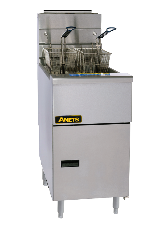 Anets AGG14R Goldenfry Gas Tube Fryer 19- 21 Liters Tube Fryer Deep Fryers