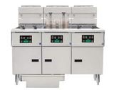 Anets FDAGP355D Platinum Series Gas Fryer with Digital Control 3 Filter Drawer System Drawer Fryers