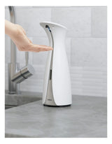 Otto Automatic Soap Dispenser 8.5 Oz 9x11x25cm in White/Grey