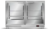 Skope BC.2.GSW | Ascend | 2 Glass Door | Bar Cooler |  Serene | Underbench Fridge