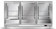 Skope BC.3.GSW | Ascend | 3 Glass Door | Bar Cooler |  Serene | Underbench Fridge