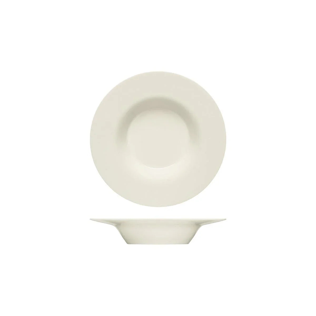 Bauscher Purity Round Deep Plate W/Rim Relief 240mm (Sold in sets of 6)