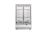 Skope ActiveCore Bottom Mount 2 Glass Door Upright Fridge 1030L