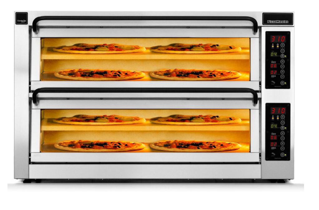 PizzaMaster PM 402ED-4DW Countertop Pizza Oven 2 Deck 1060x600mm