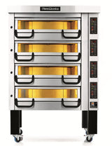 PizzaMaster PM 824ED 4 Deck Freestanding Pizza Oven 1250 x 1025mm