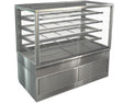 Cossiga BTGHT15-SD | NextGen BTG Heated | Sliding Front | With Rear Glass Doors &nbsp;| Heated Food Display | Commercial Food Display