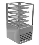 Cossiga BTGHT6 | NextGen BTG Heated | Solid Front | With Rear Glass Doors  | Heated Food Display | Commercial Food Display