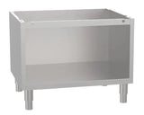 Giorik BV960G 1200mm Wide On Open Base Stainless Steel Cupboard