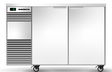 Skope CL.2.SSW-SS | BackBar | 2 Solid Door | Swing Door | CounterLine | Fridge | Commercial Fridge