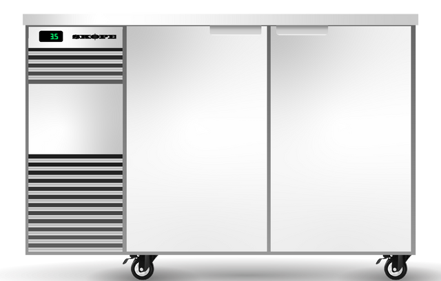Skope CL.2.SSW-SS | BackBar | 2 Solid Door | Swing Door | CounterLine | Fridge | Commercial Fridge