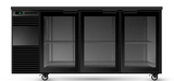 Skope BB.3.GSW | BackBar | 3 Glass Swing Door | Fridge | Undercounter Fridge | Commercial Under Bench Fridge
