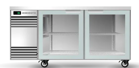 Skope CL.2.GSW.r-SS|Remote | BackBar | 2 Glass Door | Swing Door | CounterLine | Fridge | Display Fridge | Commercial Display Fridge
