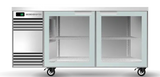 Skope CL.2.GSW-SS | BackBar | 2 Glass Door | Swing Door | CounterLine | Fridge | Display Fridge | Commercial Display Fridge
